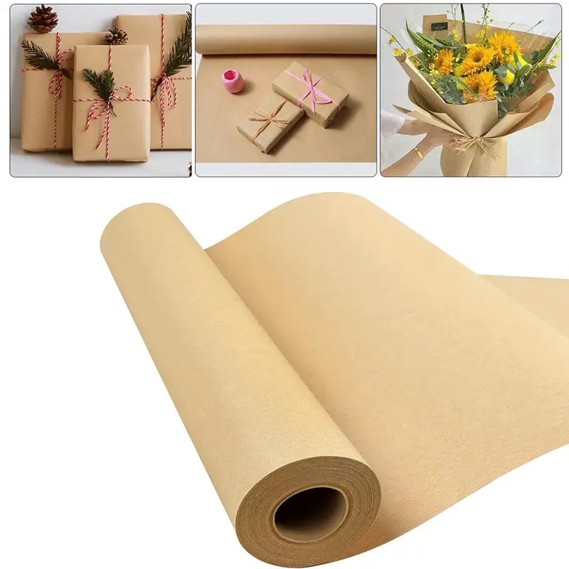 Wallpaper Art And Craft - Brown Kraft Paper Ideal For Gift