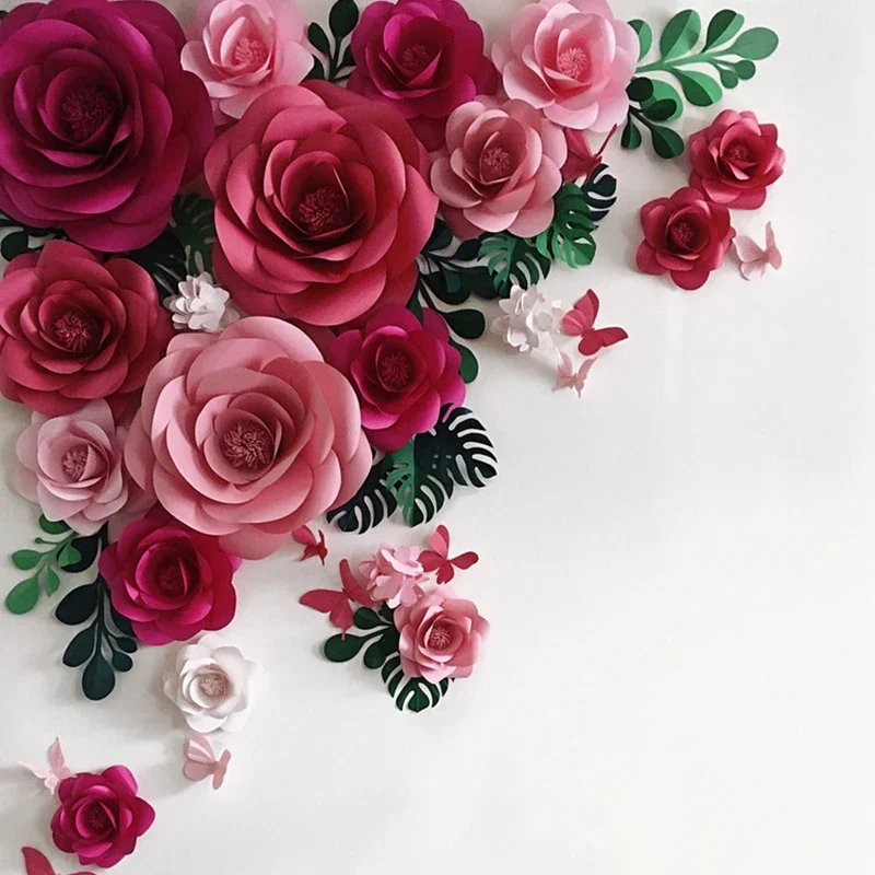 DIY Artificial Large Paper Ros - Art And Craft For Nursery recension och pris