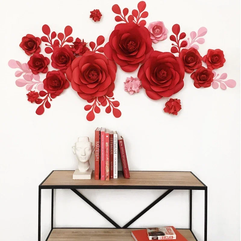 DIY Artificial Large Paper Ros - Art And Craft For Nursery recension och pris