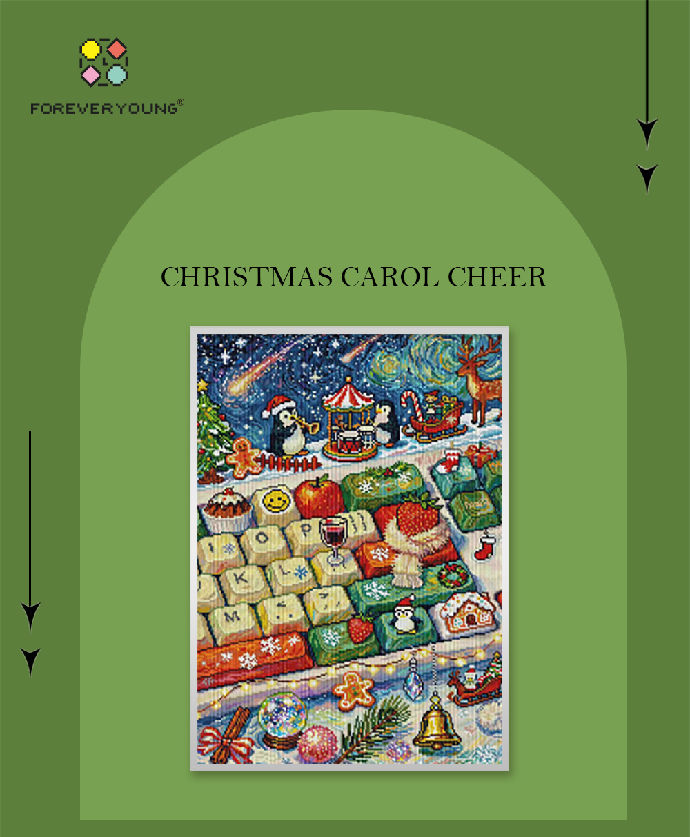 Forever Young 5D DIY Diamond P - Art Craft For Christmas recension och pris