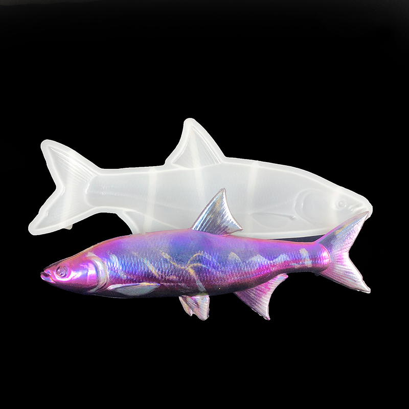 1pc Fish Silicone Epoxy Mold L - Resin Casting Mold recension och pris