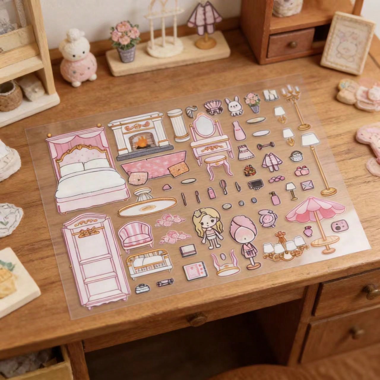 Pink Sakura Tree Hotel Room DI - Art Craft 3 Year Old recension och pris