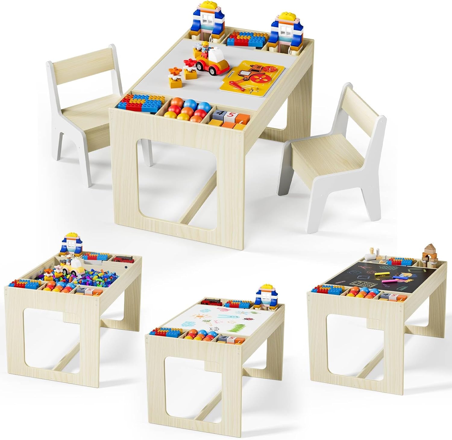 3 in 1 Kids Art Table and Chai - Art And Craft For Nursery recension och pris