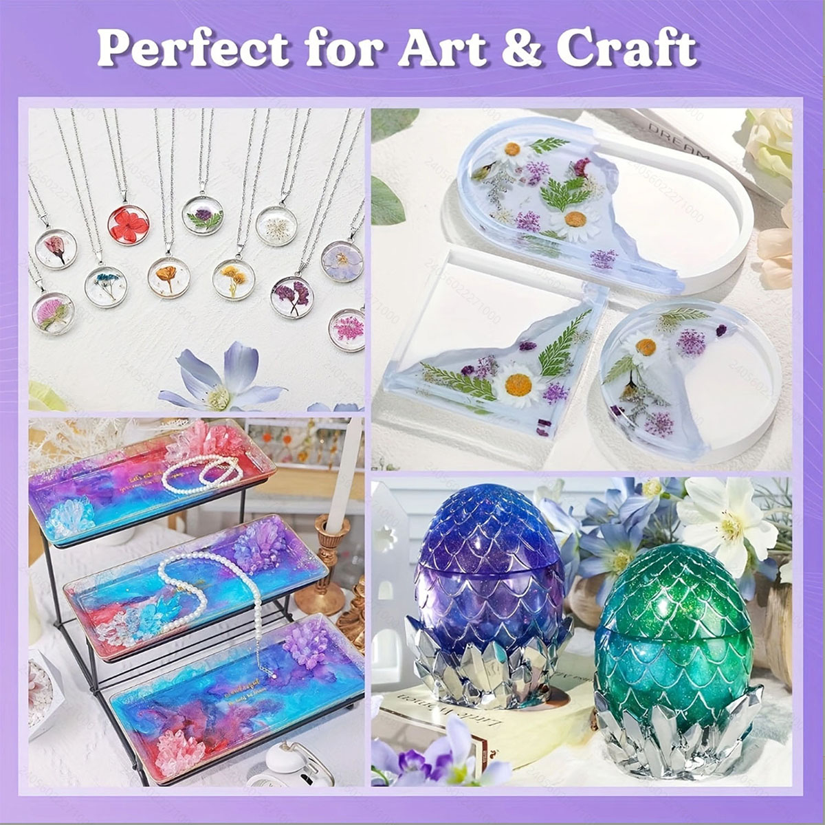 125ml/250ml Crystal Clear Cast - Resin Casting Mold recension och pris