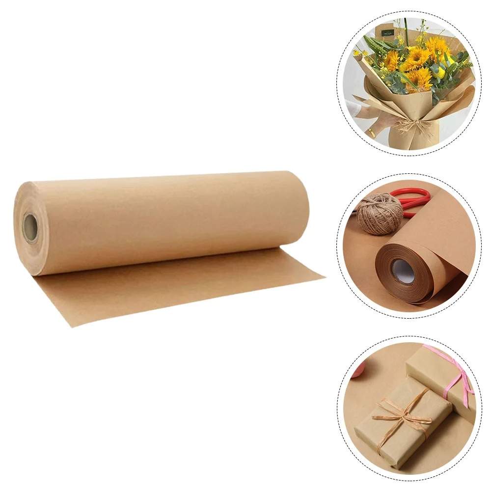 30CM Brown Kraft Paper Ideal f - Wallpaper Art And Craft recension och pris
