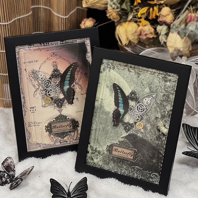 Steampunk Butterfly Frame DIY  - Wallpaper Art And Craft recension och pris
