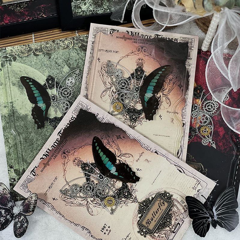 Steampunk Butterfly Frame DIY  - Wallpaper Art And Craft recension och pris