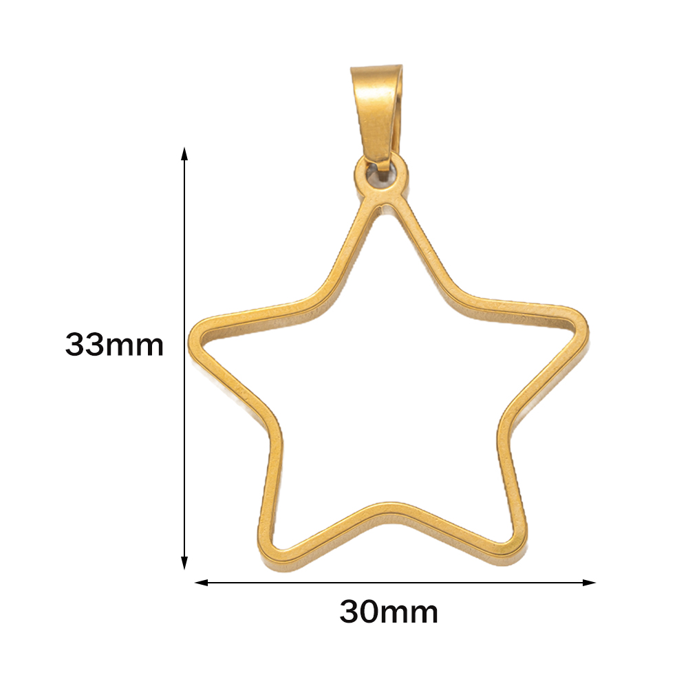 5pcs Stainless Steel Open Back - Resin Casting Mold recension och pris