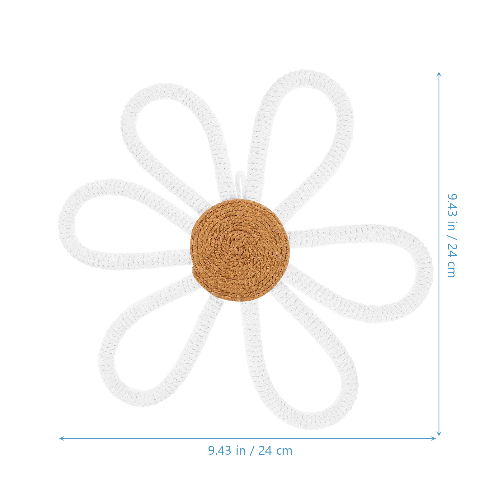 Woven Daisy Wall Decor Boho Ma - Art And Craft For Nursery recension och pris