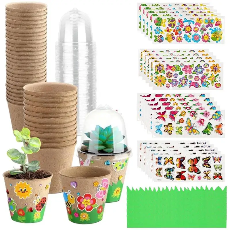 DIY Paper Flower Pot Craft Kit - Art And Craft For Nursery recension och pris