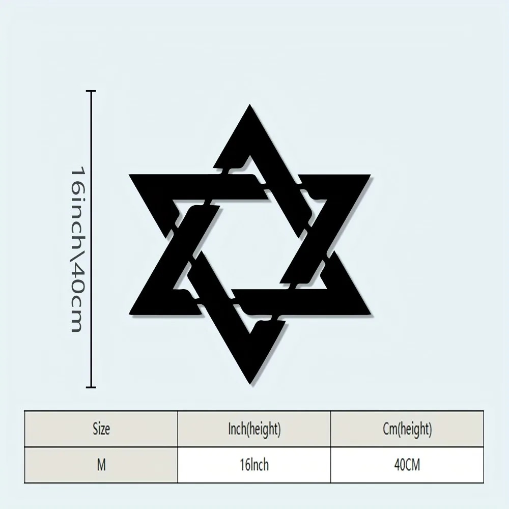 CIFBUY Metal Wall Art Star of  - Art Craft And recension och pris