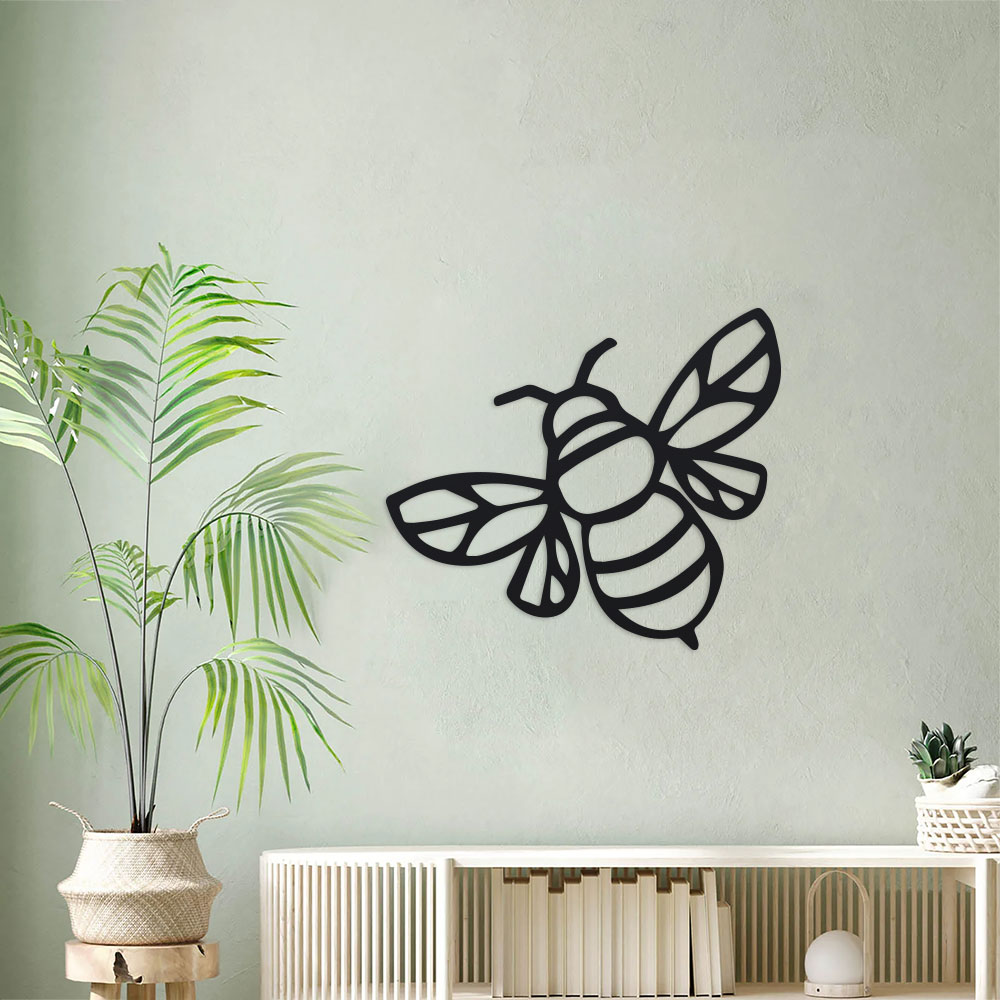 Metal Enchanting Bee Hive Sign - Art And Craft For Nursery recension och pris