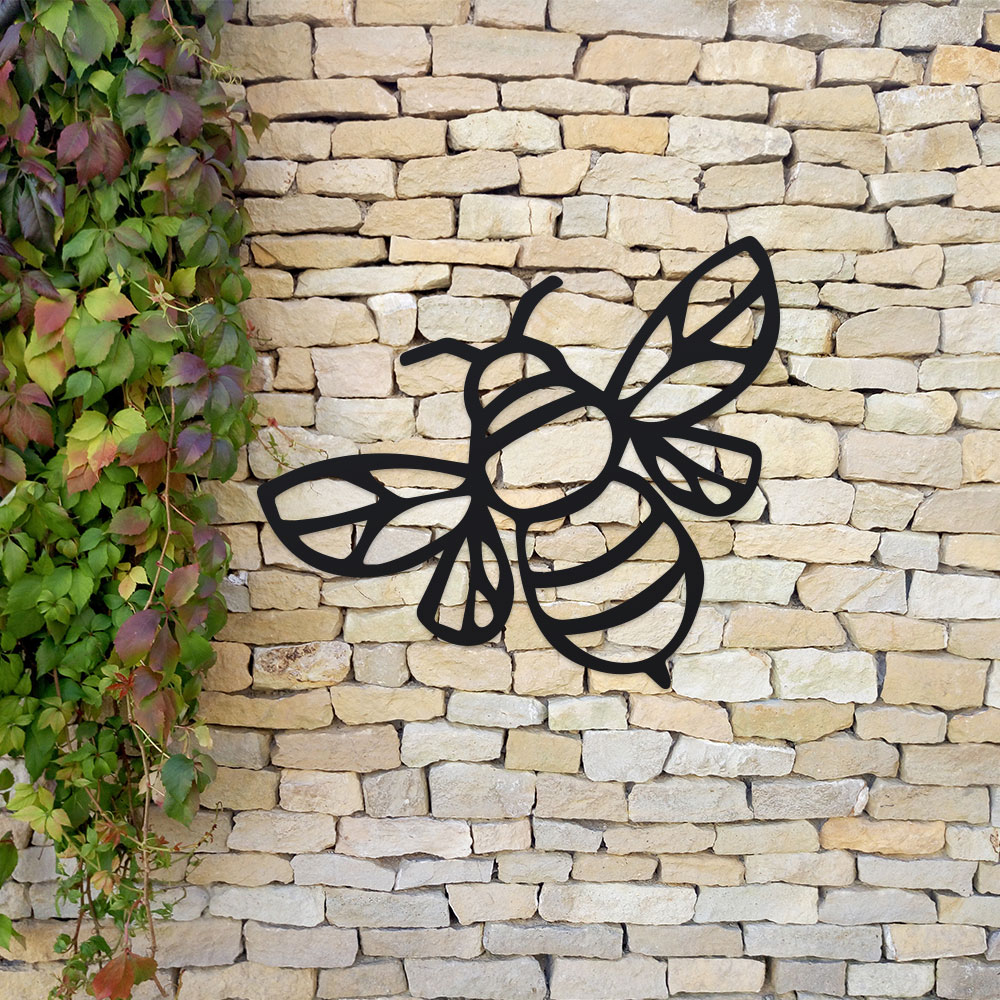 Metal Enchanting Bee Hive Sign - Art And Craft For Nursery recension och pris