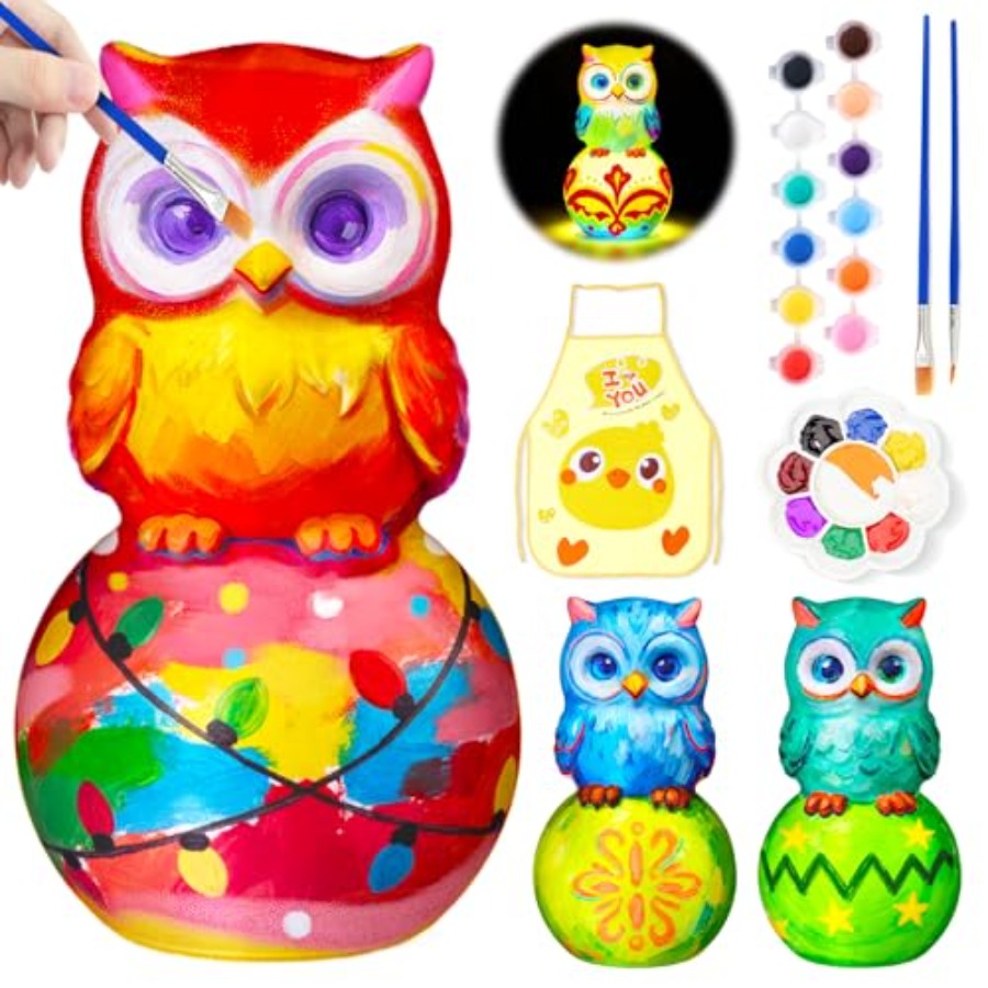 Paint Your Own Lamp Kit, Arts  - Art Craft Toys recension och pris