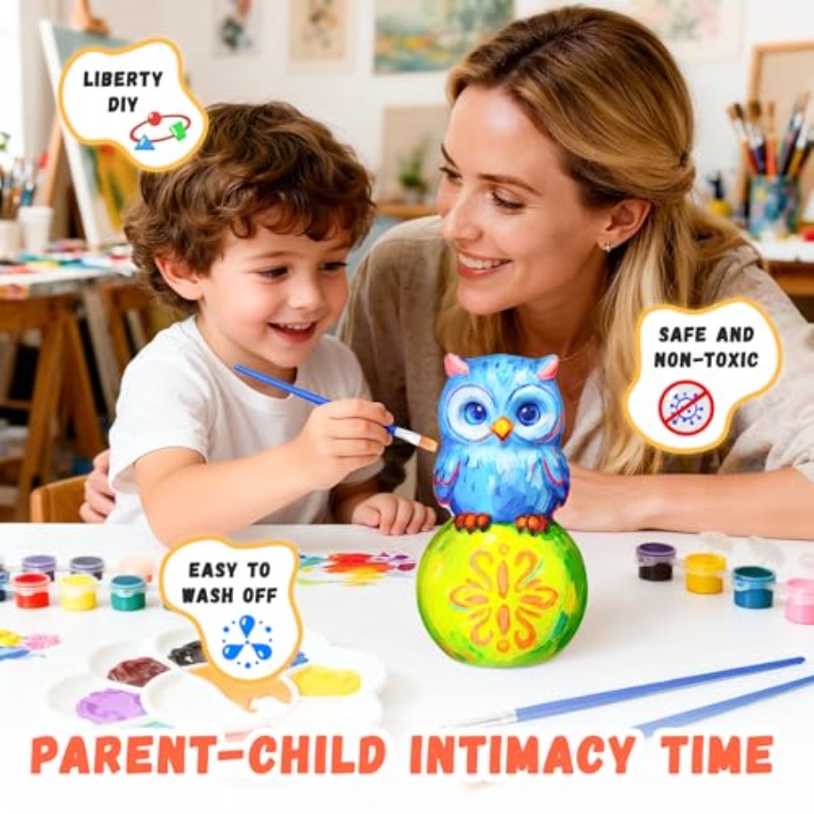 Paint Your Own Lamp Kit, Arts  - Art Craft Toys recension och pris