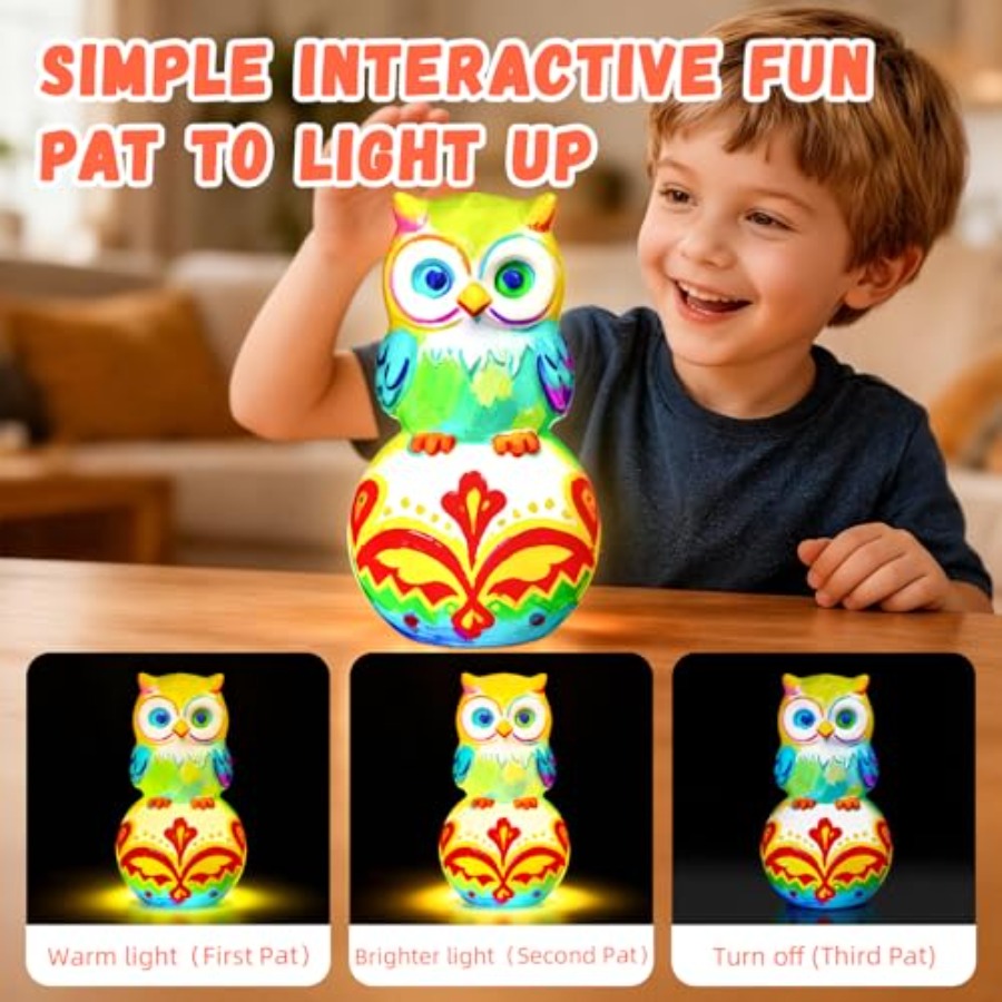 Paint Your Own Lamp Kit, Arts  - Art Craft Toys recension och pris