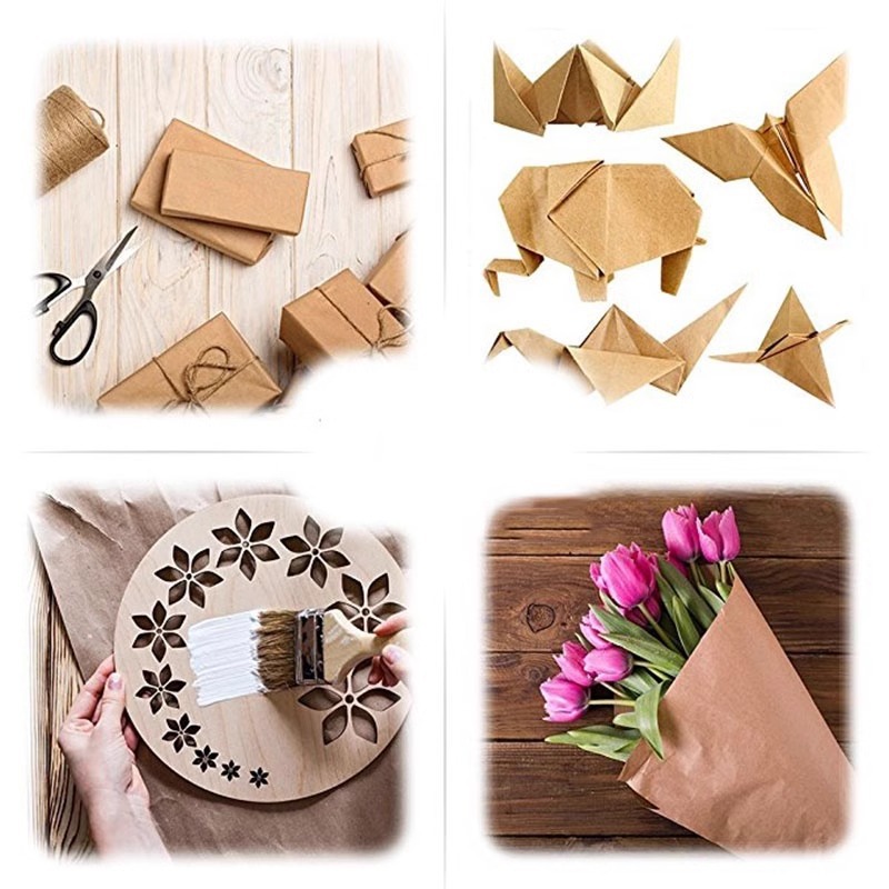 Brown Kraft Paper Ideal For Gi - Wallpaper Art And Craft recension och pris