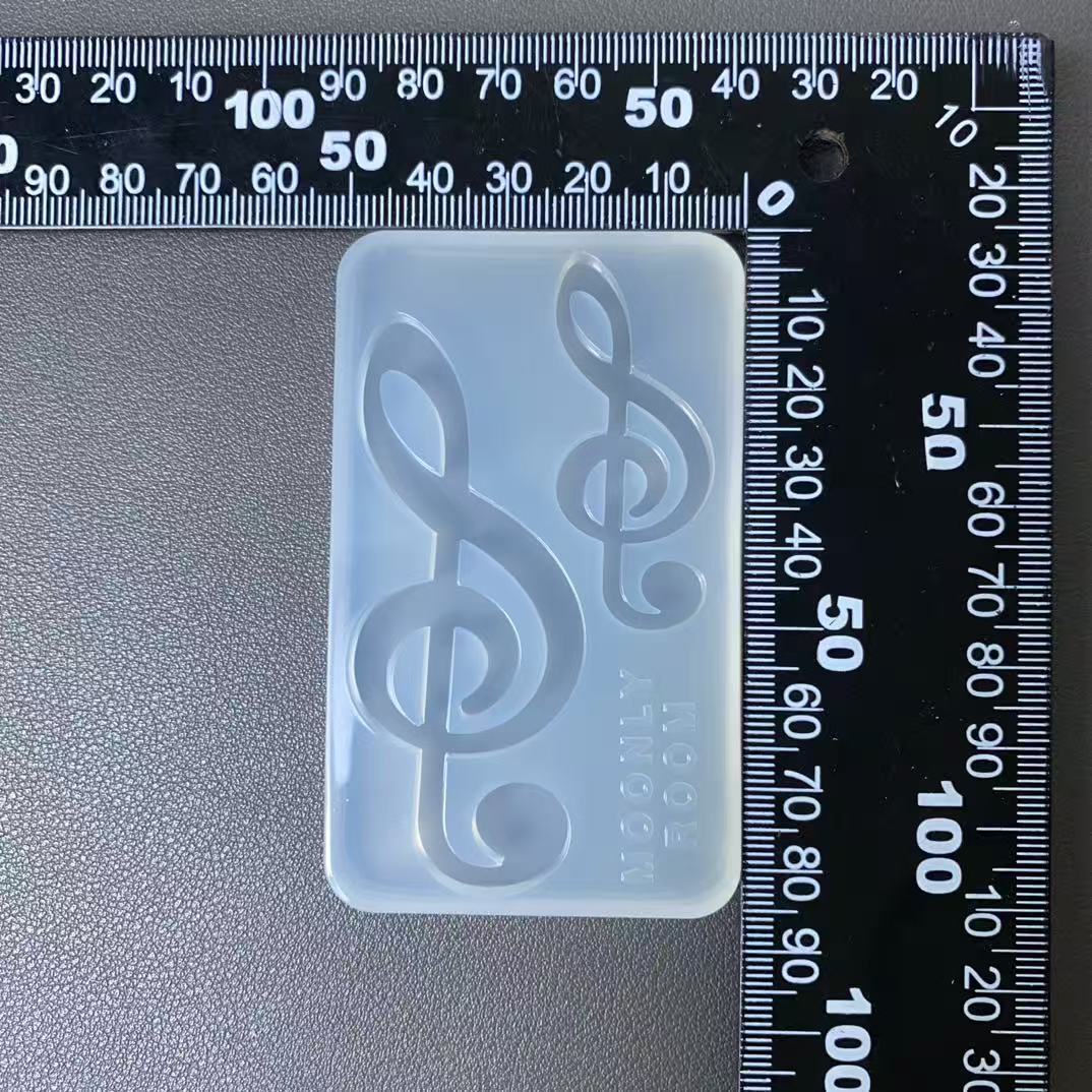 Musical Note Accessories Resin - Resin Casting Mold recension och pris