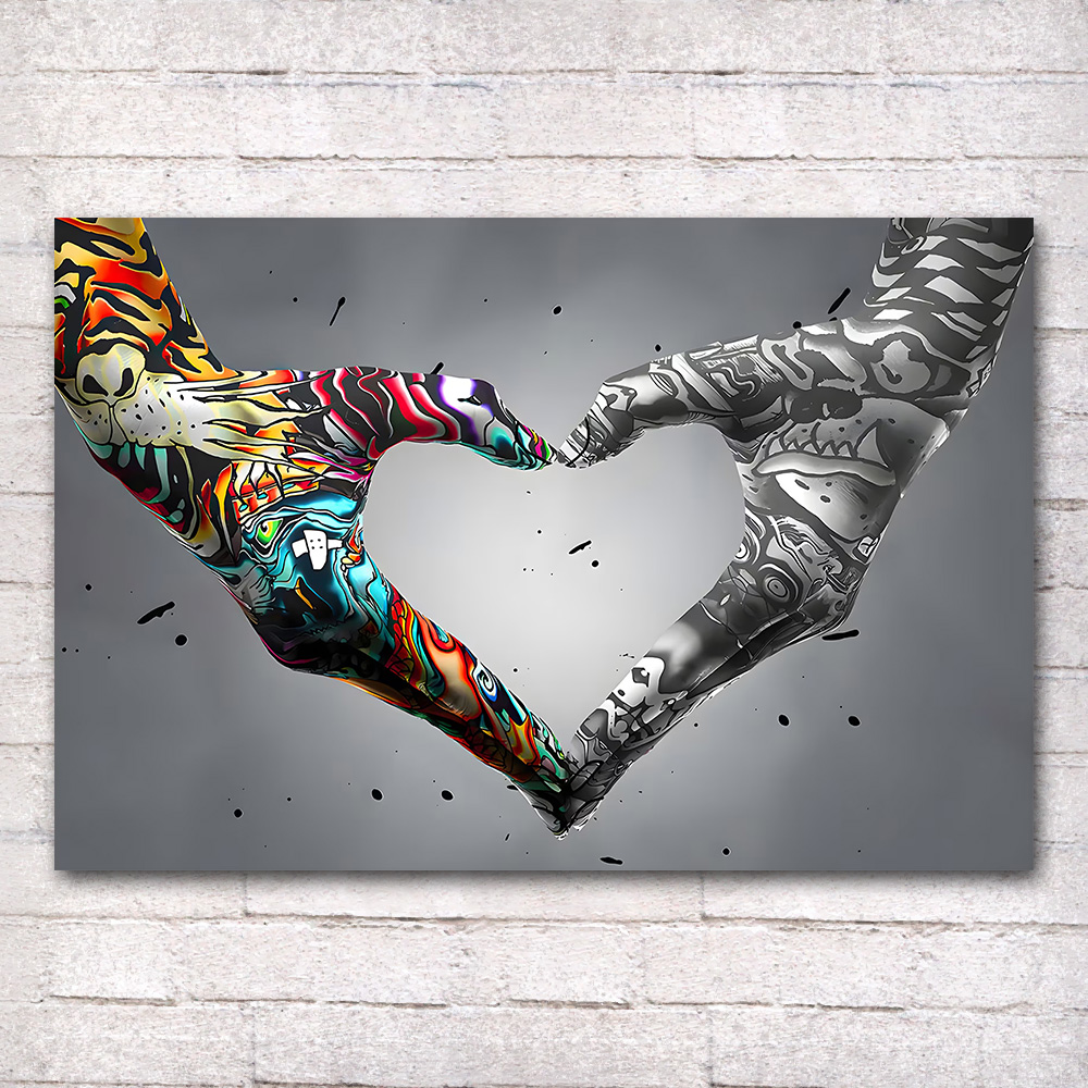 Graffiti Hand Love Canvas Pain - Art Craft Toys recension och pris