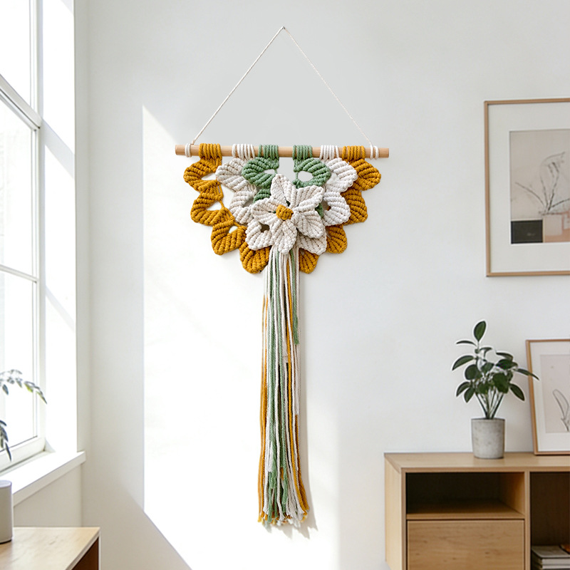 Woven Wall Hanging Boho Geomet - Art And Craft For Nursery recension och pris