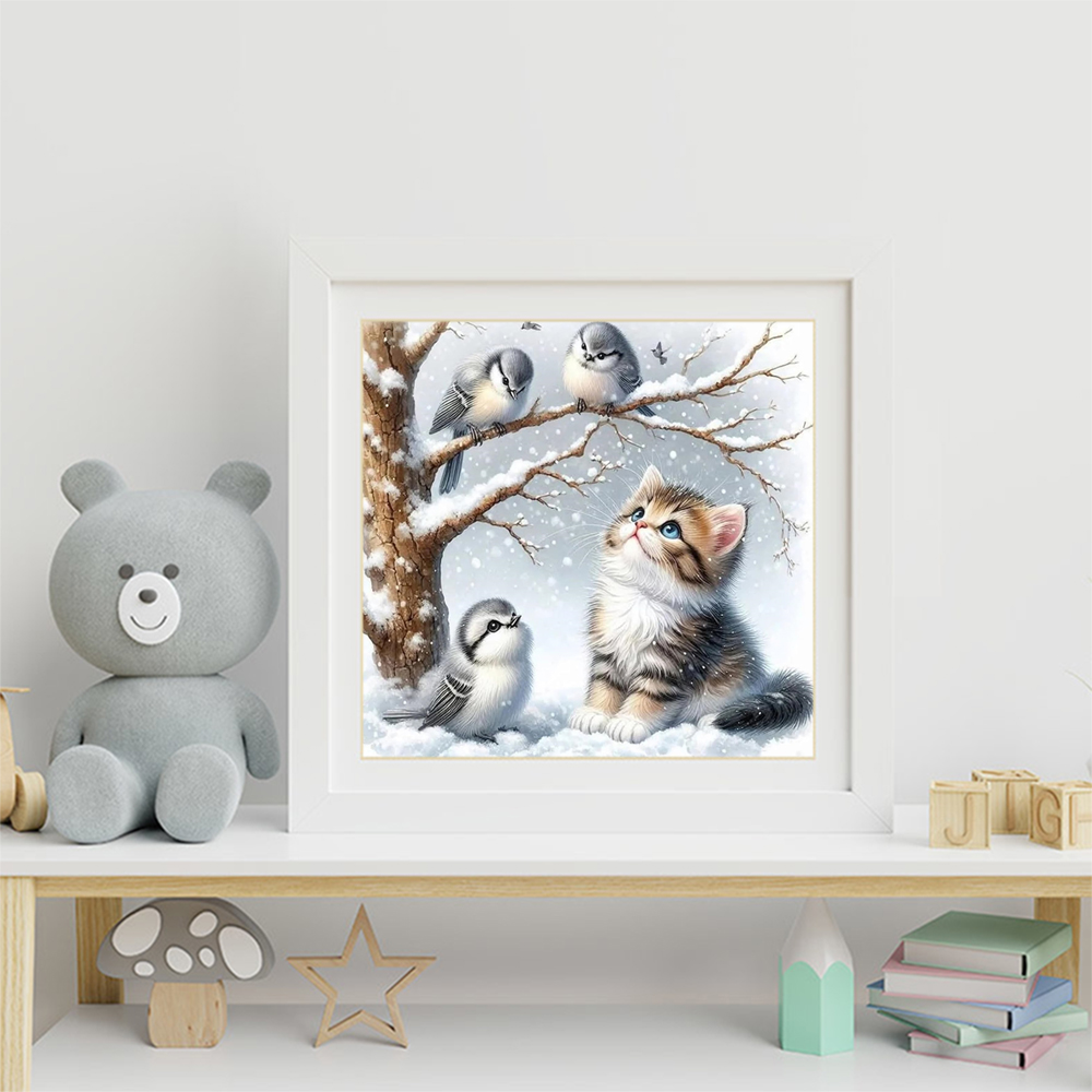 Evershine Cat Diamond Mosaic A - Wallpaper Art And Craft recension och pris