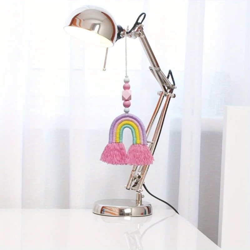 Rainbow Wind Chimes Weaving Mi - Art And Craft For Nursery recension och pris