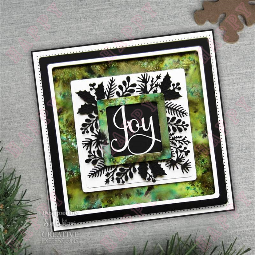 Metal Cutting Dies Christmas E - Stencil Cutting Plotter recension och pris