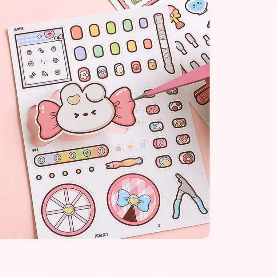Pink Children DIY Nail Salon Q - Art Craft 3 Year Old recension och pris